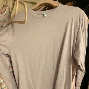 Plain Long Sleeved Top